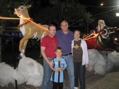 Christmas in Sao Francisco, RS, Brazil