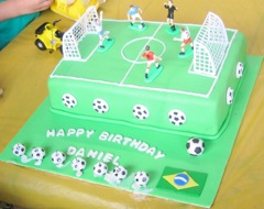 Soccer Birthday Cake