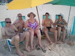 Family on the Beach