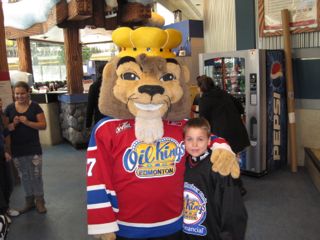 Louie, Oil Kings Mascot