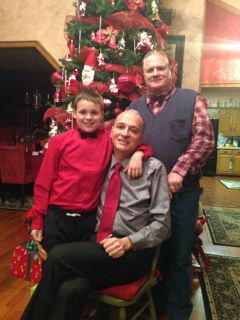 Papai, Daniel and Grandpa, Christmas 2014