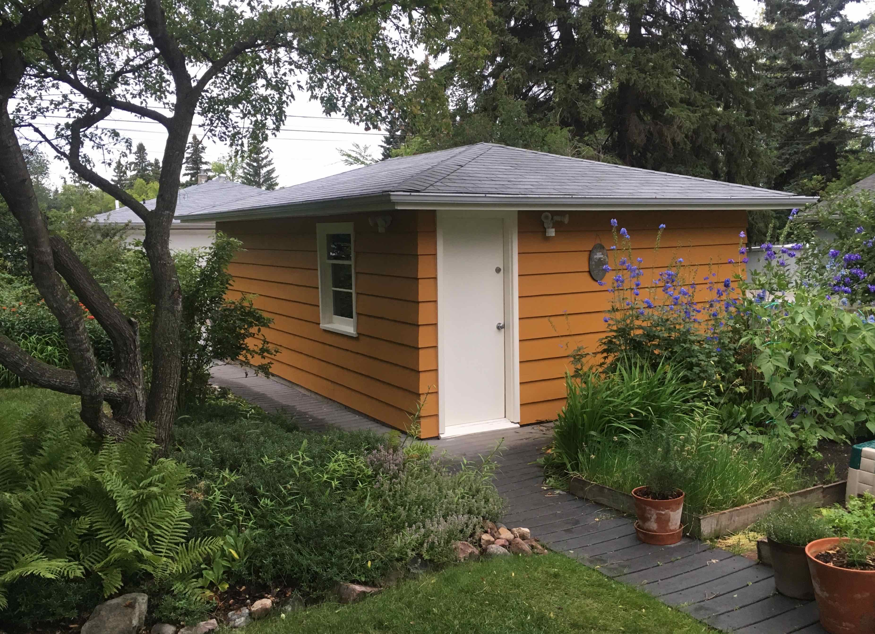 Garage Painted