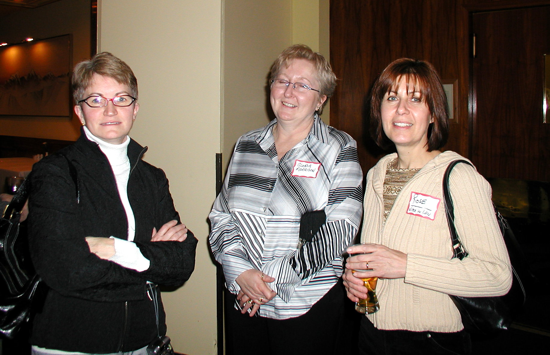 Sandy Morrison, Gloria Morrison and Rose Holte