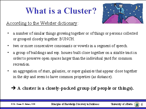 What Is A Cluster 