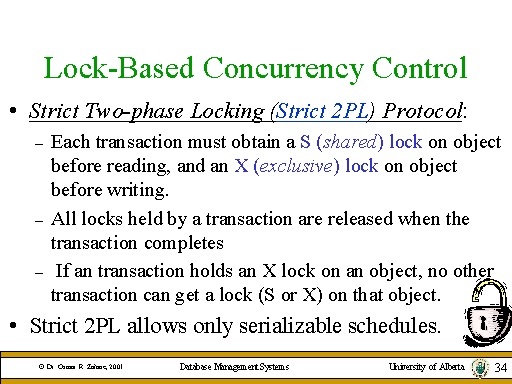 Lock-Based Concurrency Control